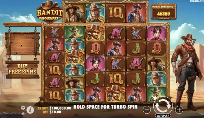 bandit megaways slot review