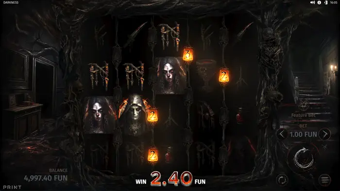 darkness slot review