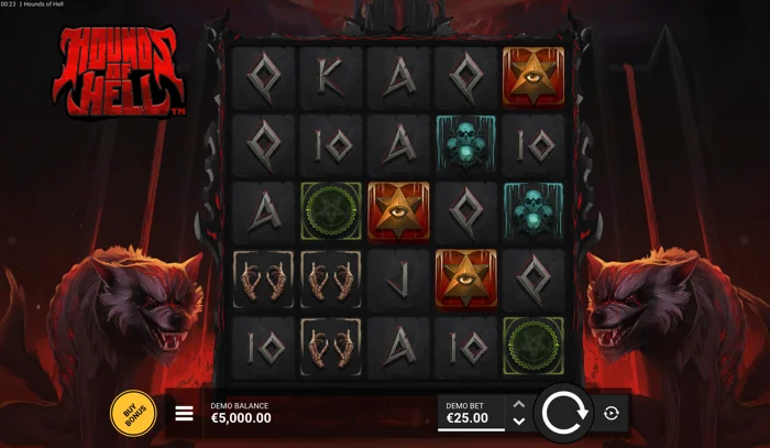 hounds of hell slot review - free play