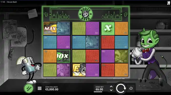 booze bash slot review