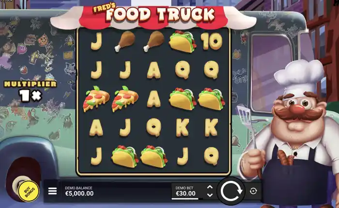 freds food truck slot review