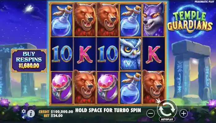 temple guardians slot review