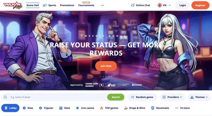 vulkan vegas casino review