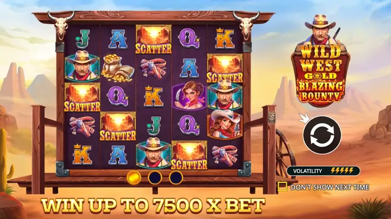 Wild West Gold Blazing Bounty Slot Review