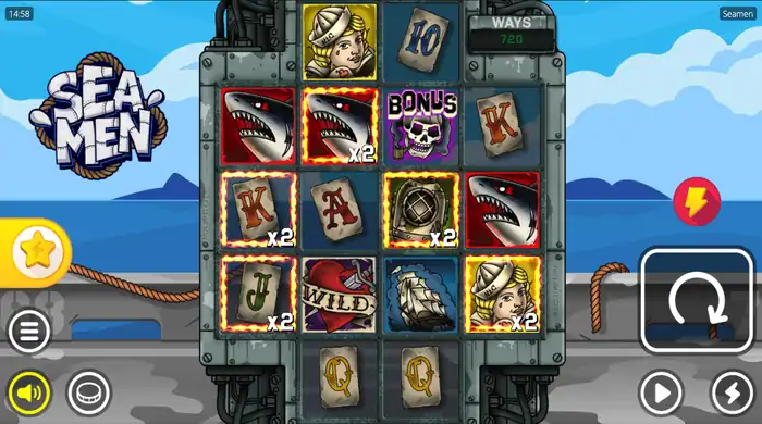 sea men slot review