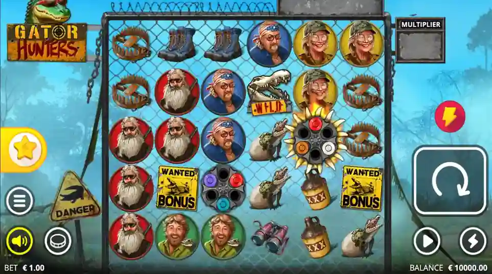 gator hunters slot review by no limit city - screenshot