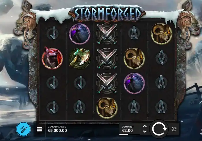 hacksaw stormforged slot review