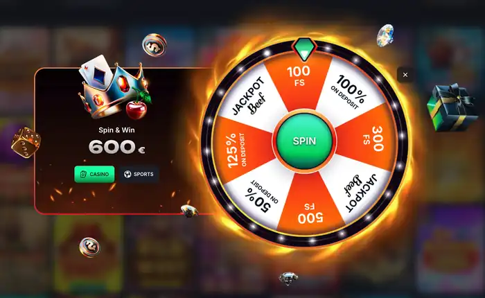 beef casino bonus wheel